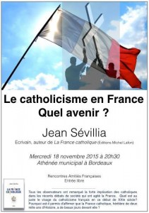 Le catholicisme en France : quel avenir ?